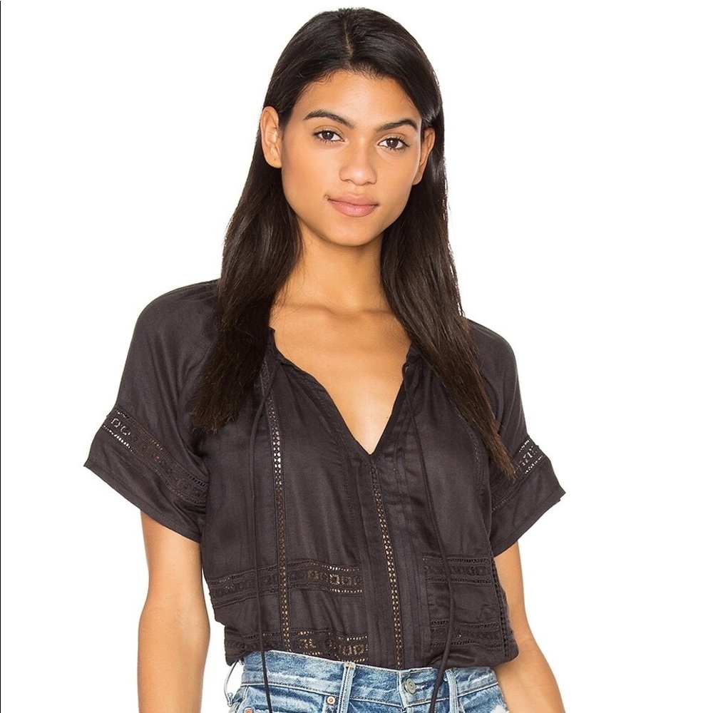 Carla Woven Top by Amuse Society